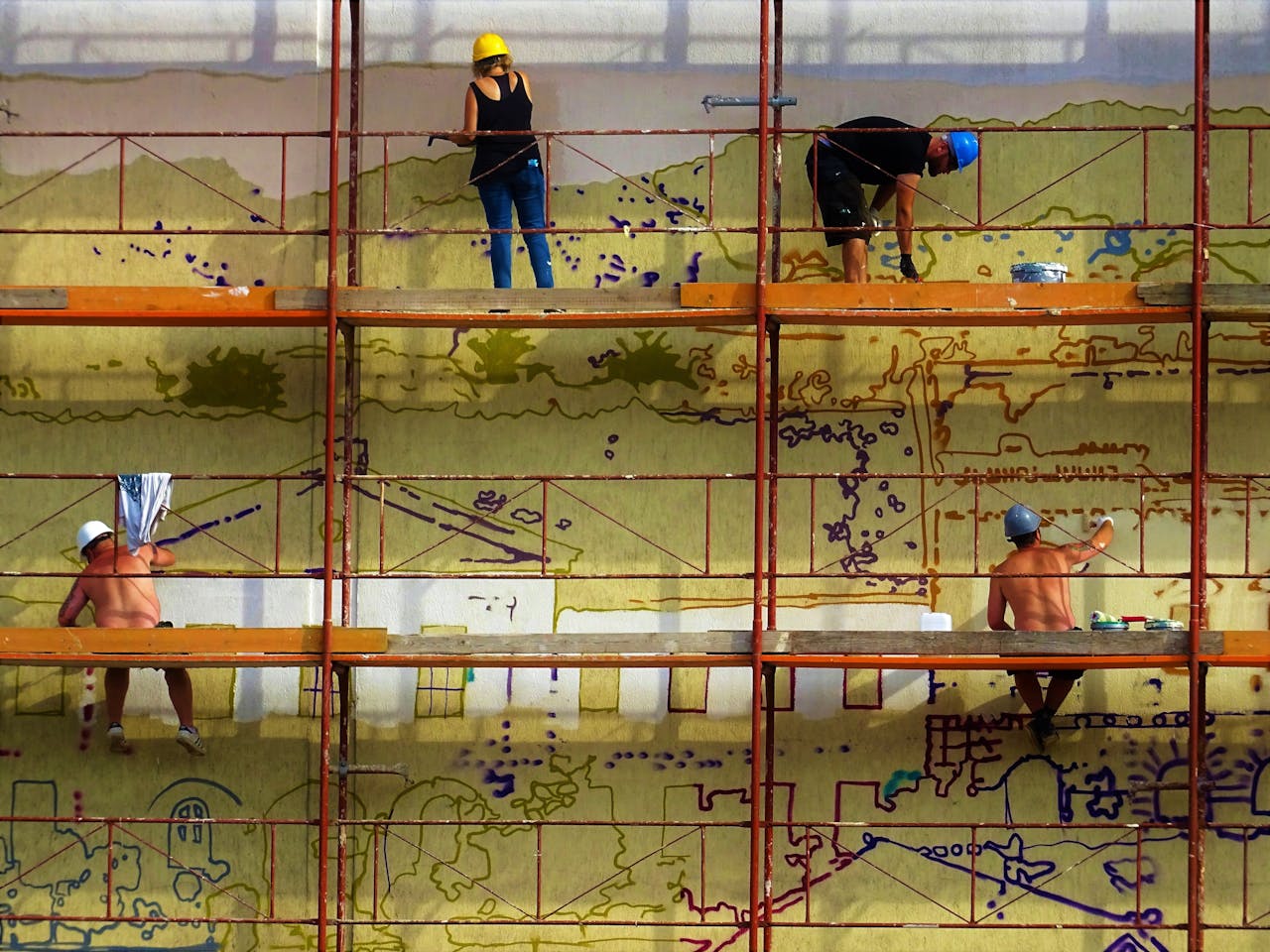 Trabajo seguro en las alturas